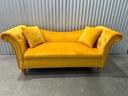 70.86 Velvet Rolled Arm Ottoman Sofa With Storage Seat