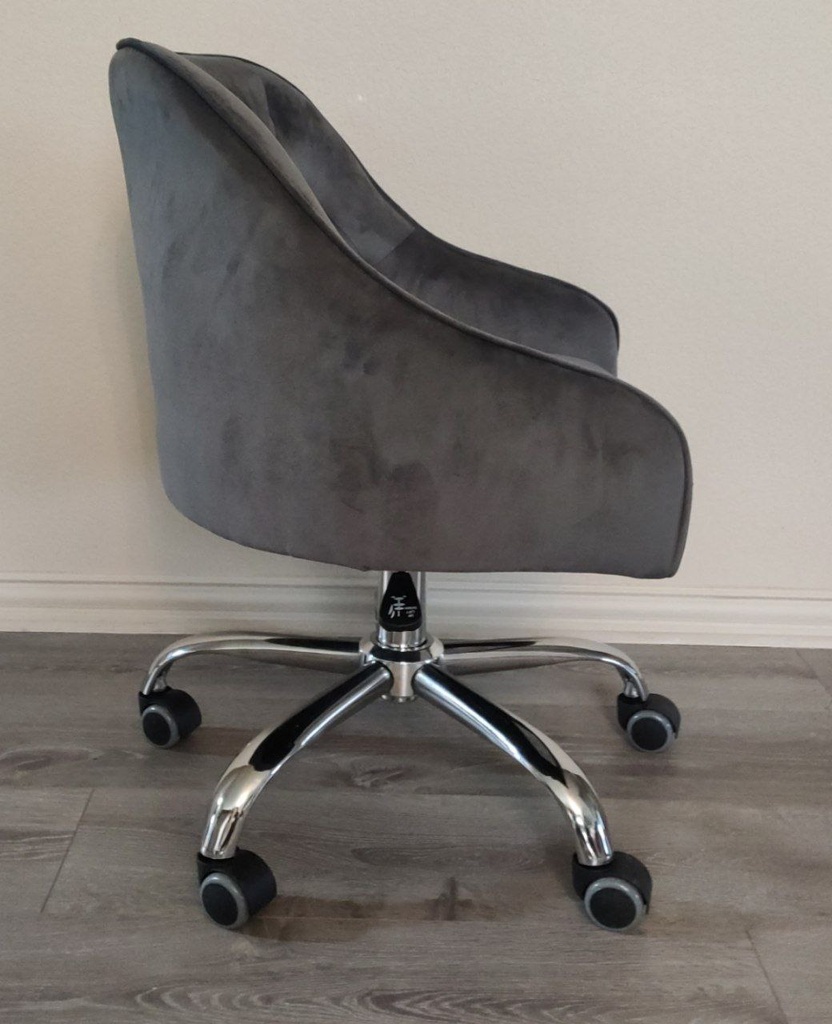 Velvet Home Office Desk Chair 360° Swivel