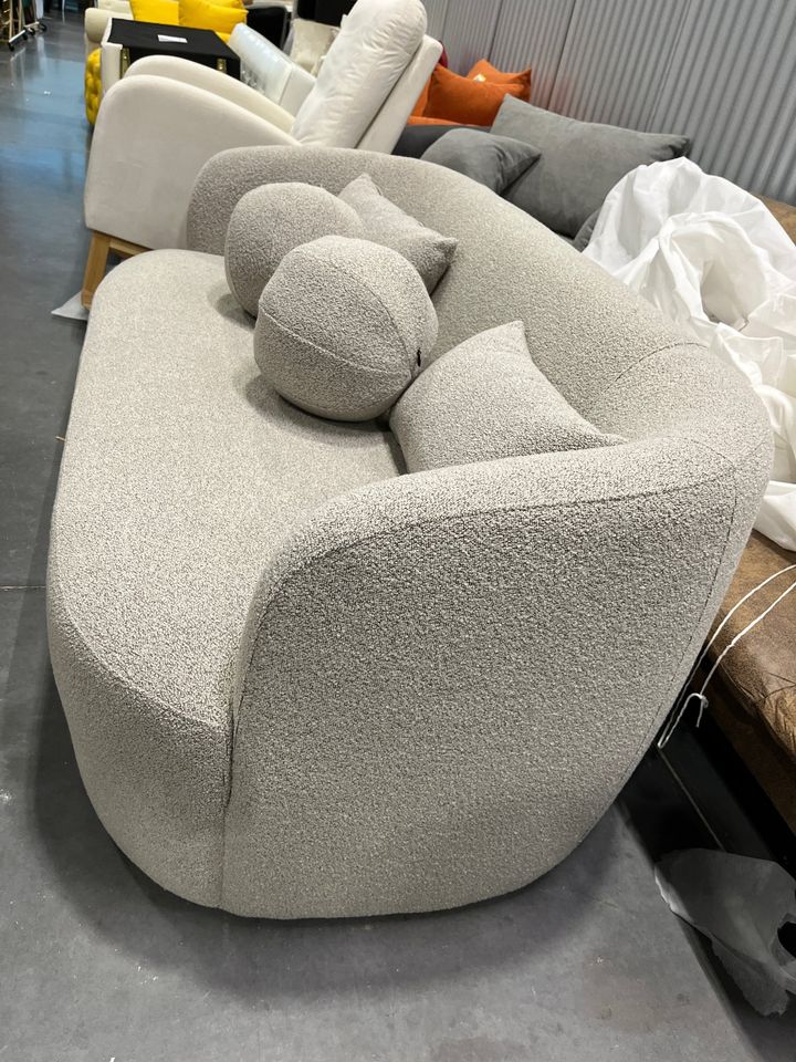 68" Boucle Upholstered Loveseat Sofa