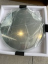 24 in. W x 24 in. H Frameless Round LED Light Bathroom Vanity Mirror