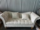 70.86 Velvet Rolled Arm Ottoman Sofa With Storage Seat