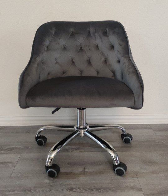 Velvet Home Office Desk Chair 360° Swivel