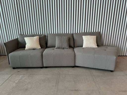 [MDS-S018G] 120'' Modular Sectional Sofa Couch, Modern Comfy Sofa for Living Room