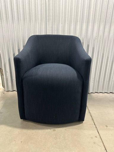 [BSC116-Indigo] Rolling Dining Armchair
